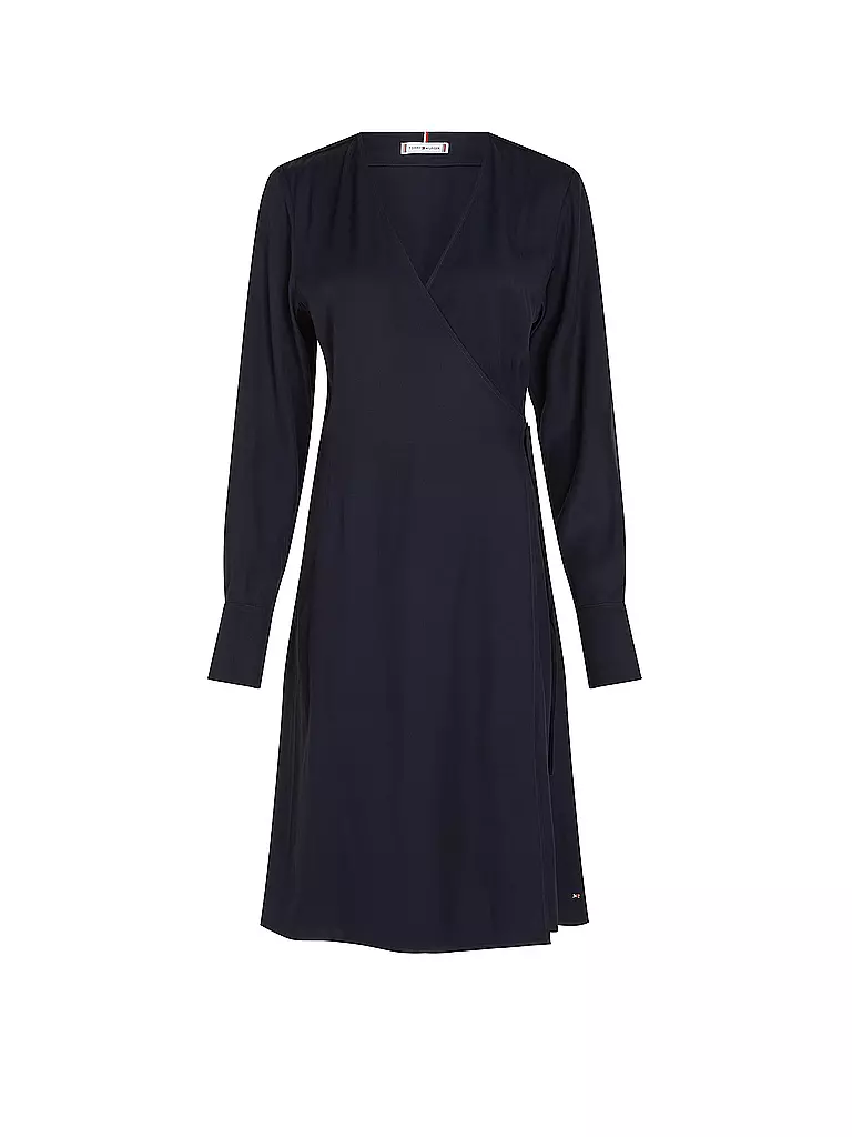 TOMMY HILFIGER | Wickelkleid | Blu scuro