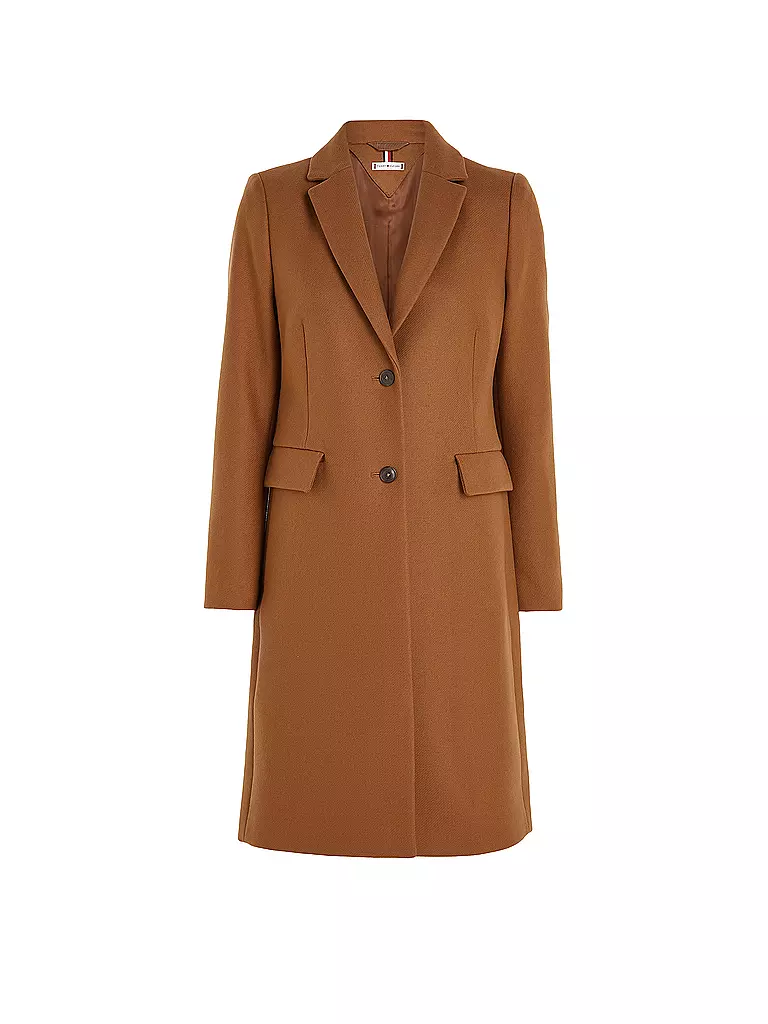 TOMMY HILFIGER | Wollmantel | Cammello