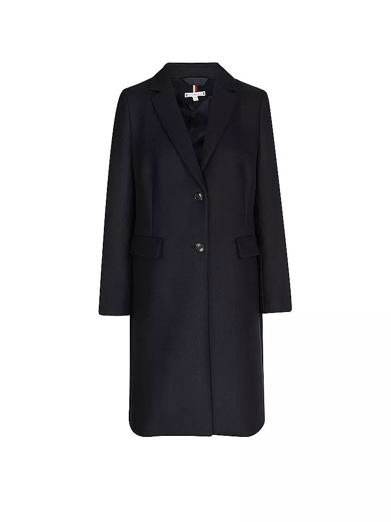 TOMMY HILFIGER | Wollmantel | Blu scuro