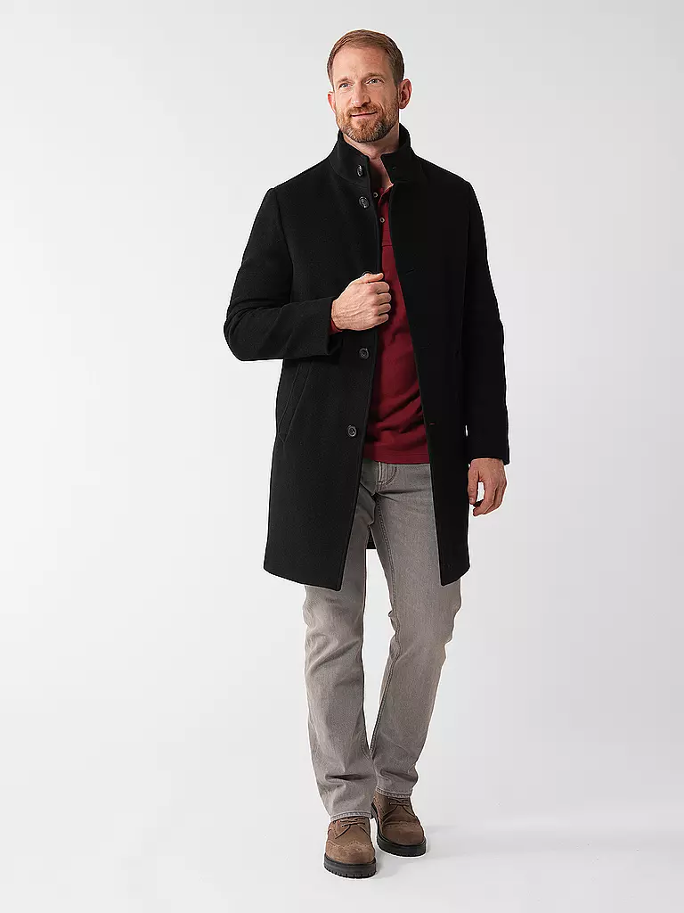 TOMMY HILFIGER | Wollmantel | Nero