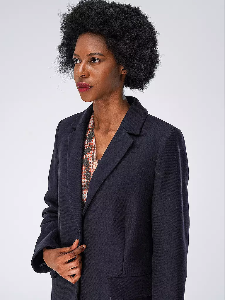 TOMMY HILFIGER | Wollmantel | Blu scuro