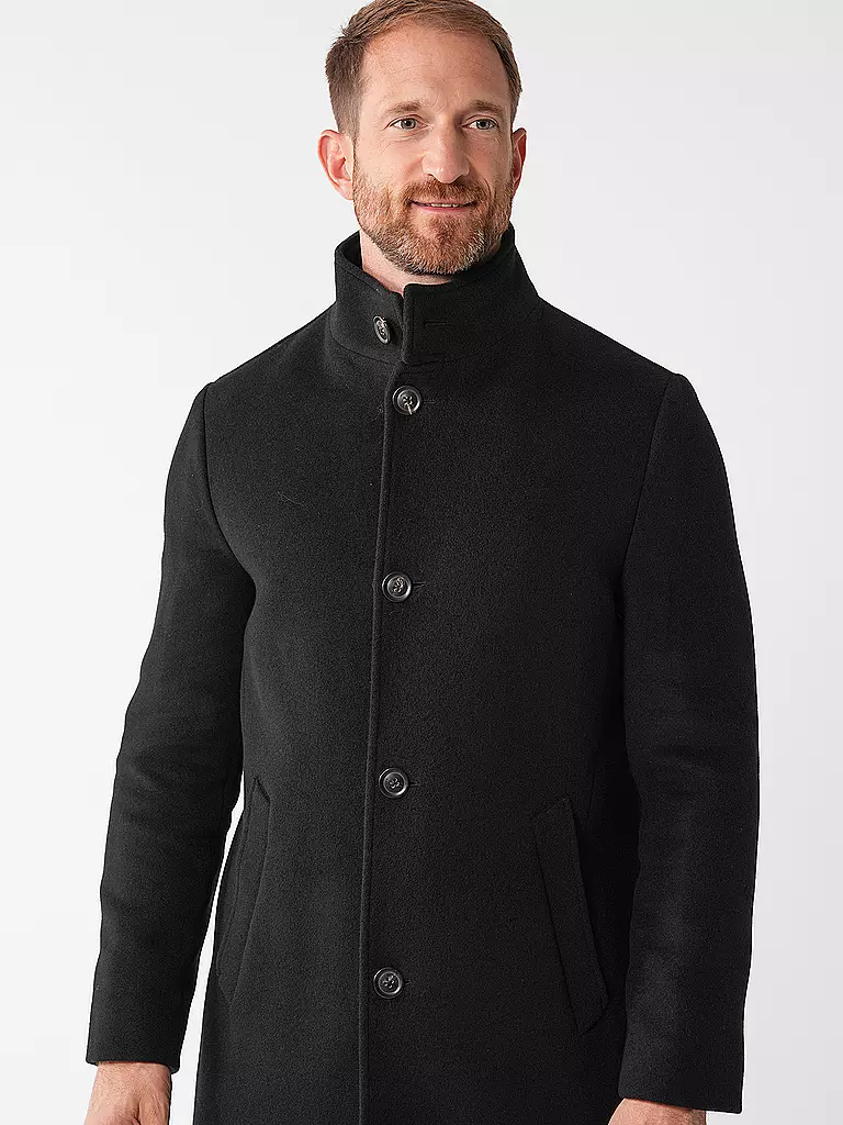 TOMMY HILFIGER | Wollmantel | Nero