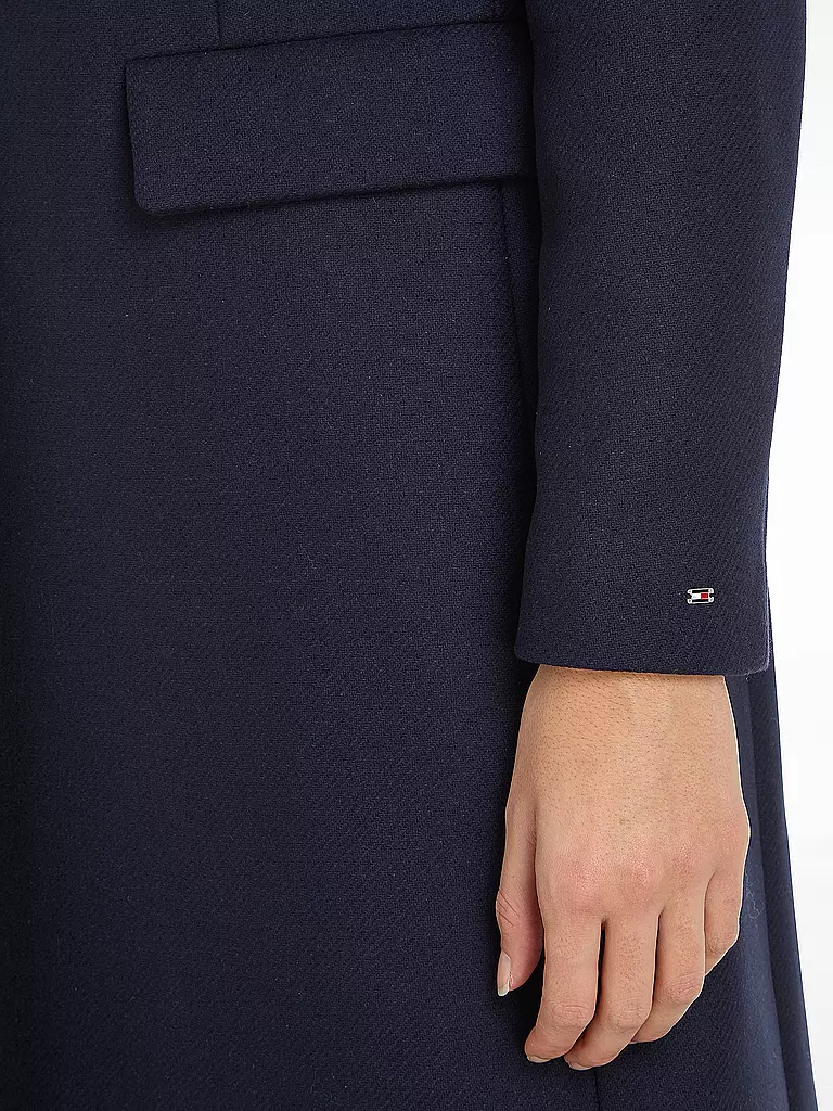 TOMMY HILFIGER | Wollmantel | Blu scuro