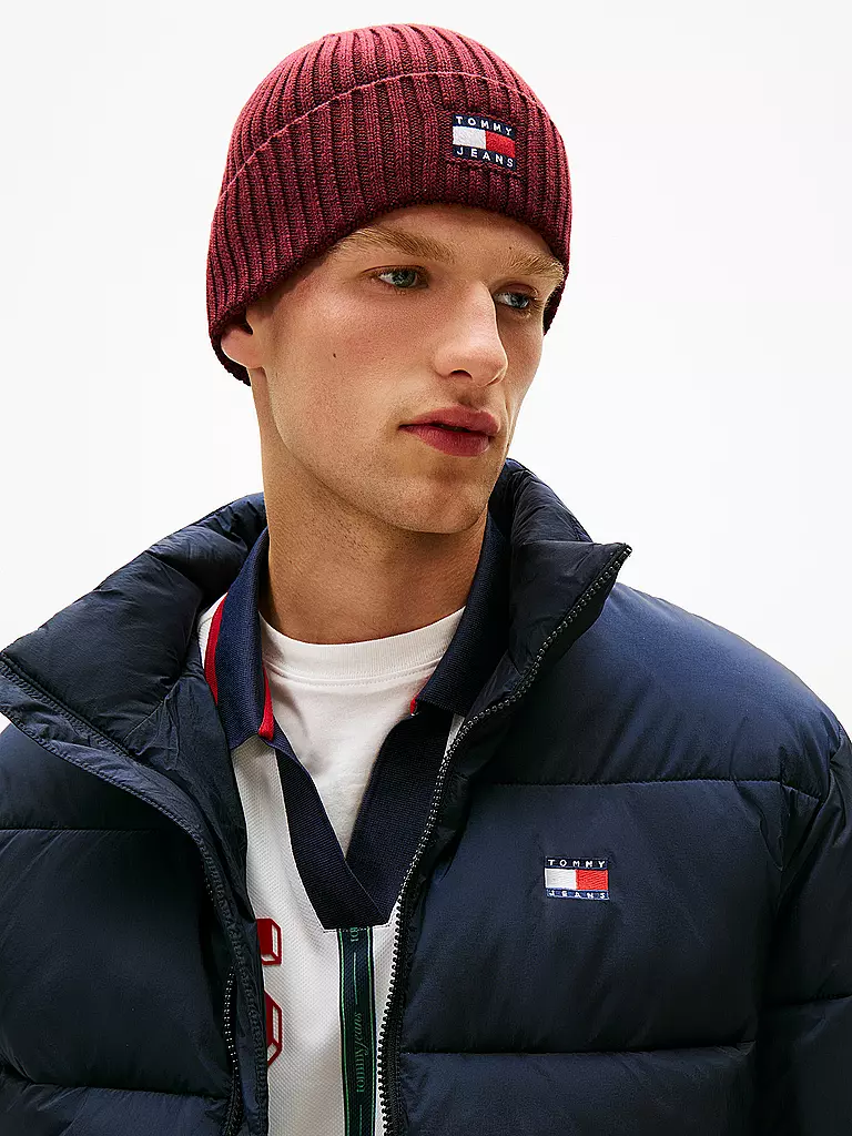 TOMMY JEANS | Berretto - Cuffia | Rosso scuro