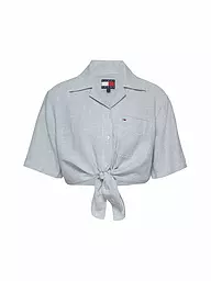 TOMMY JEANS | Blusa cropped fit | Blu chiaro