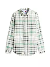 TOMMY JEANS | Camicia regular fit | Verde chiaro