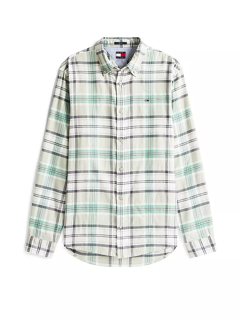 TOMMY JEANS | Camicia regular fit | Verde chiaro