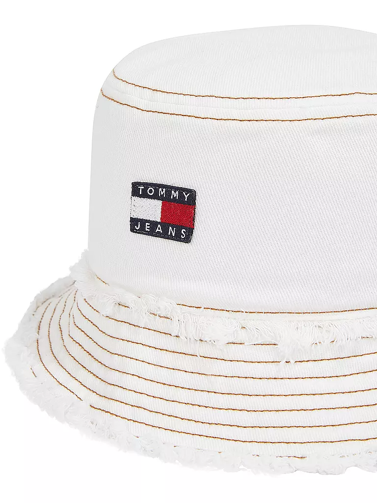 TOMMY JEANS | Cappello da pescatore - Bucket Hat | Bianco