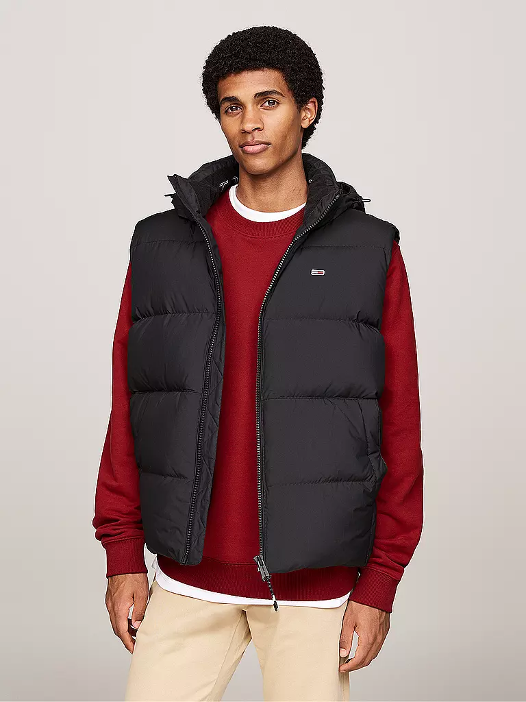 TOMMY JEANS | Daunensteppgilet | Nero