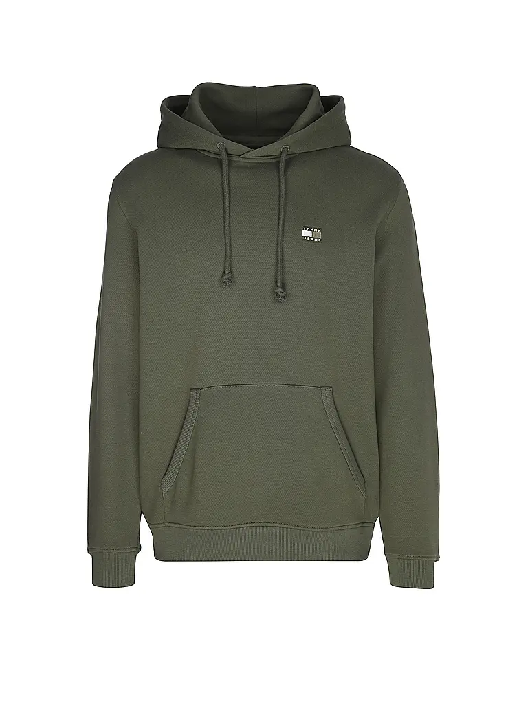 TOMMY JEANS | Felpa con cappuccio - Hoodie | Verde scuro