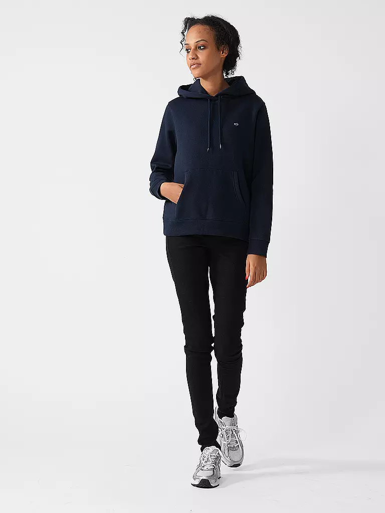 TOMMY JEANS | Felpa con cappuccio - Hoodie | Blu scuro