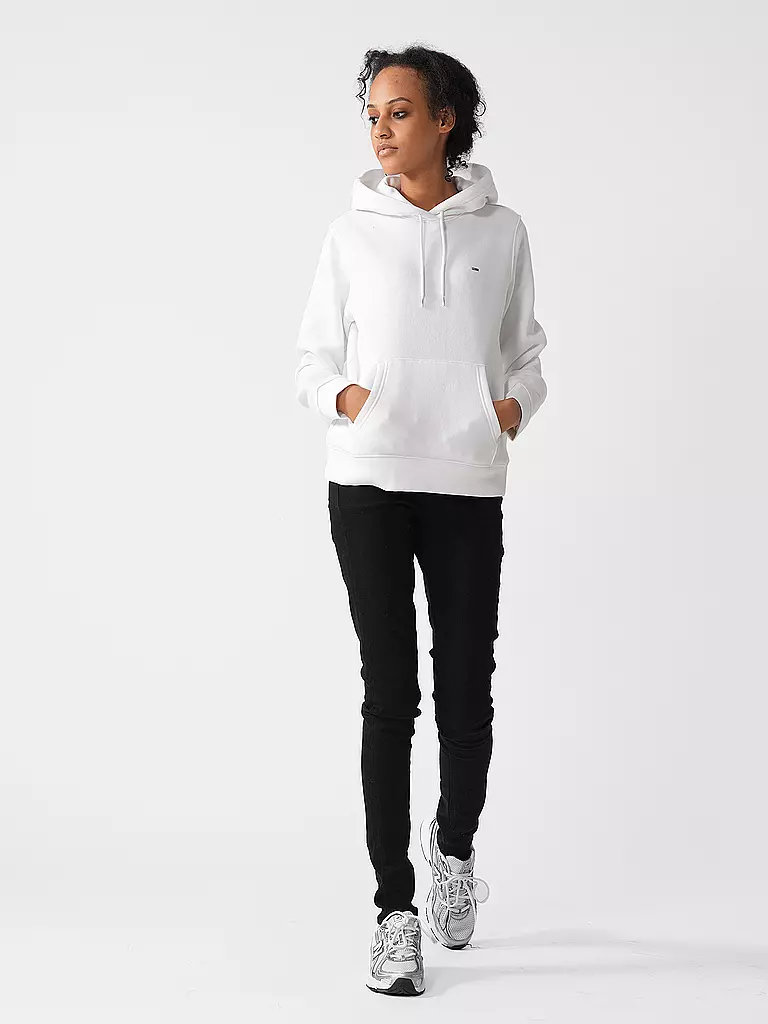 TOMMY JEANS | Felpa con cappuccio - Hoodie | Bianco
