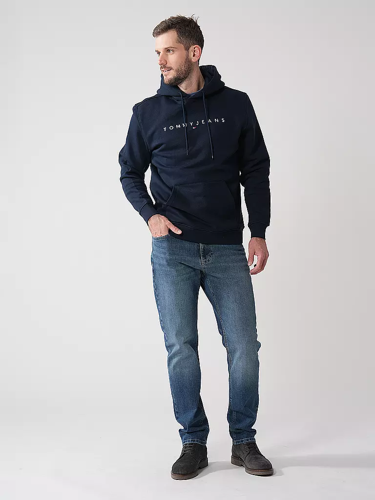 TOMMY JEANS | Felpa con cappuccio - Hoodie | Blu scuro