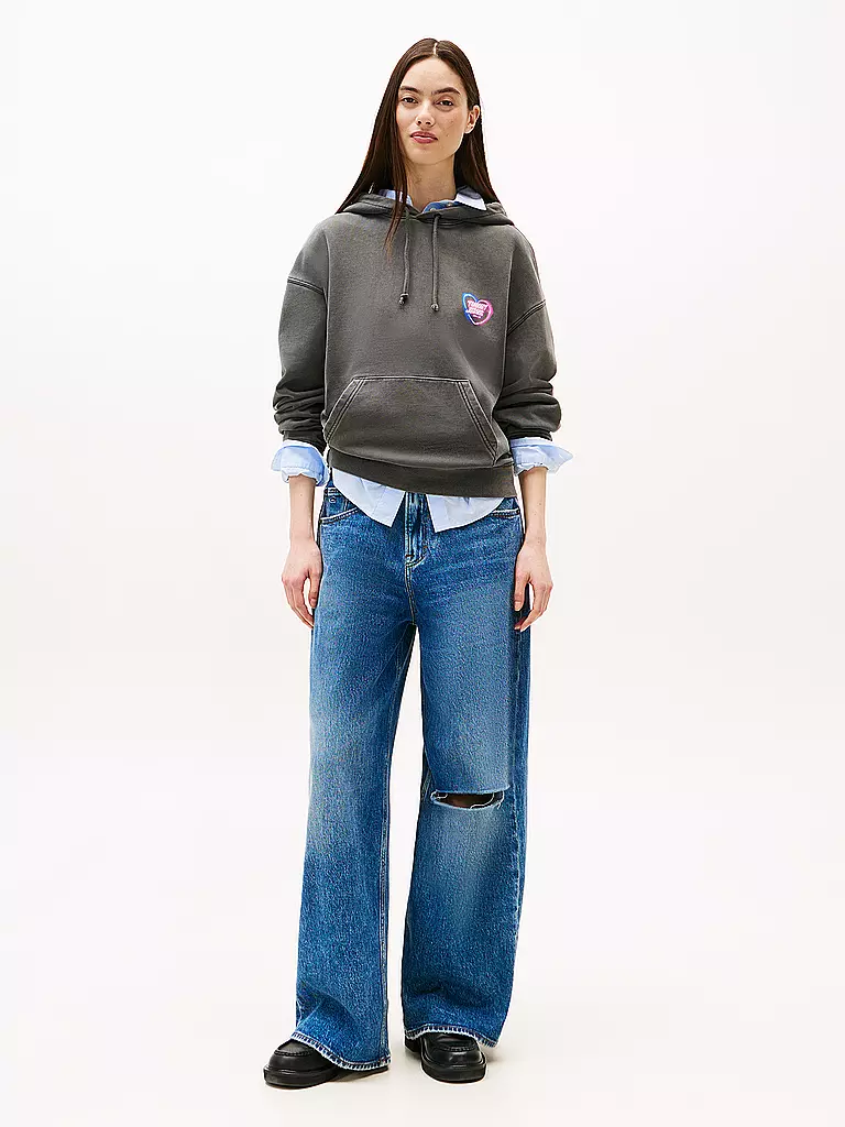 TOMMY JEANS | Felpa con cappuccio - Hoodie | Nero