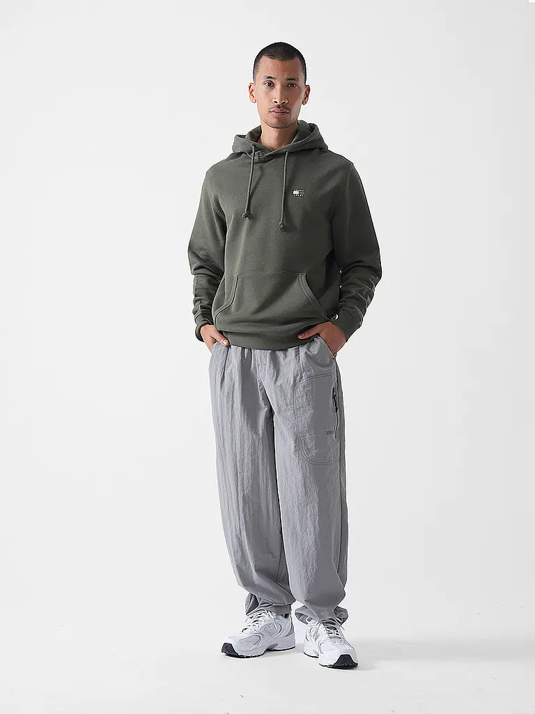 TOMMY JEANS | Felpa con cappuccio - Hoodie | Verde scuro