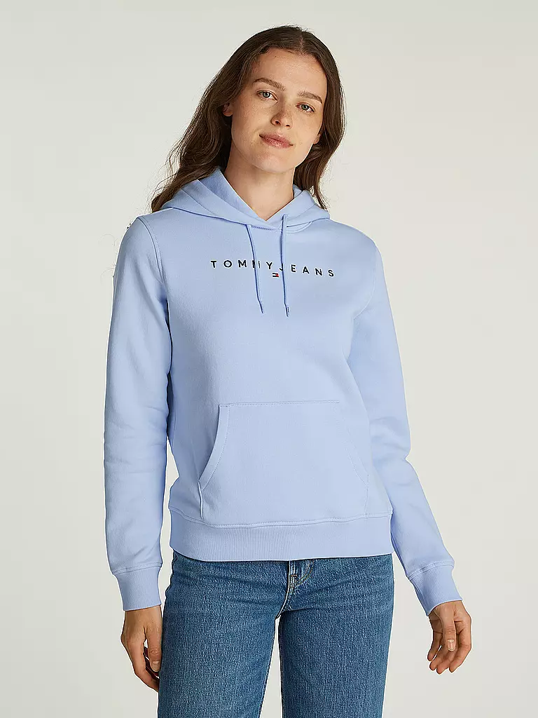 TOMMY JEANS | Felpa con cappuccio - Hoodie | Blu chiaro