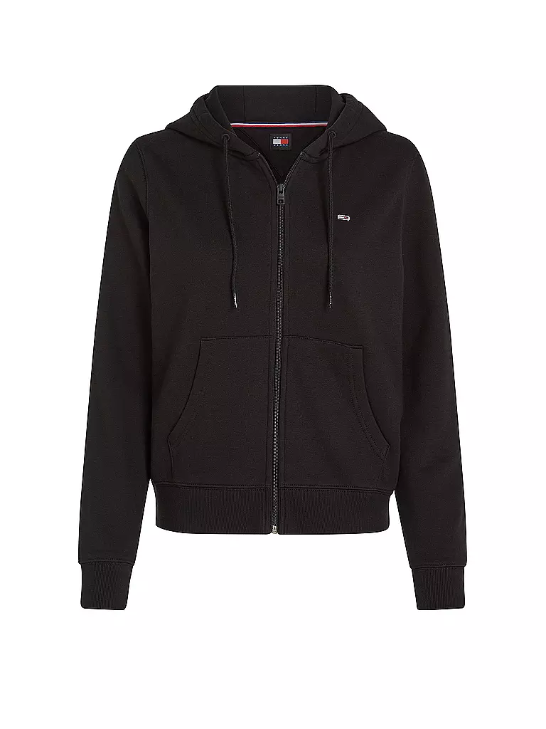 TOMMY JEANS | Felpa con cappuccio e zip | Nero