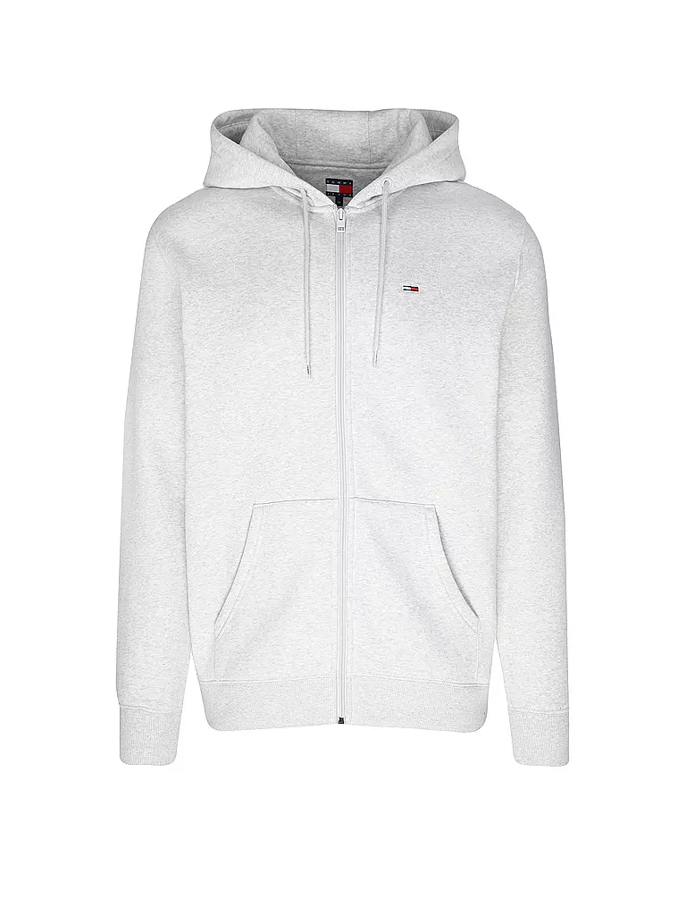 TOMMY JEANS | Felpa con zip | Grigio chiaro