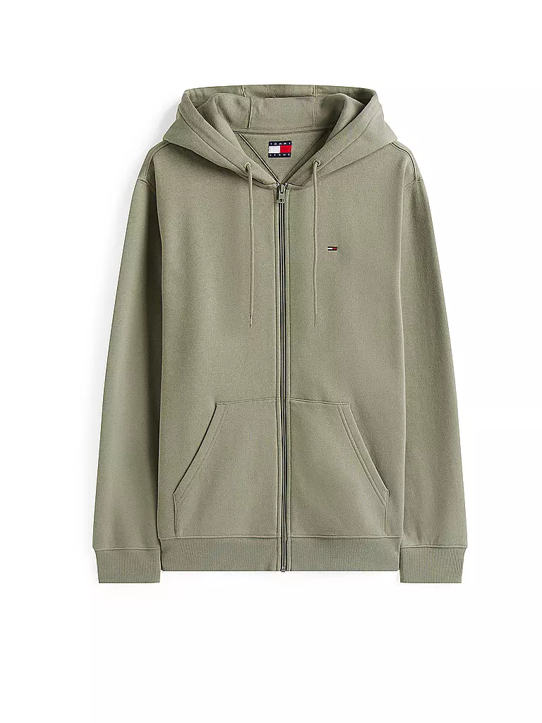 TOMMY JEANS | Felpa con zip | Oliva