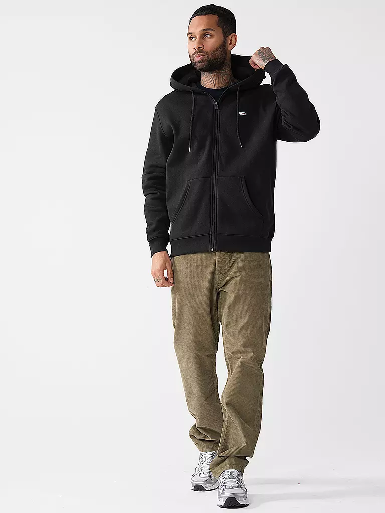 TOMMY JEANS | Felpa con zip | Nero