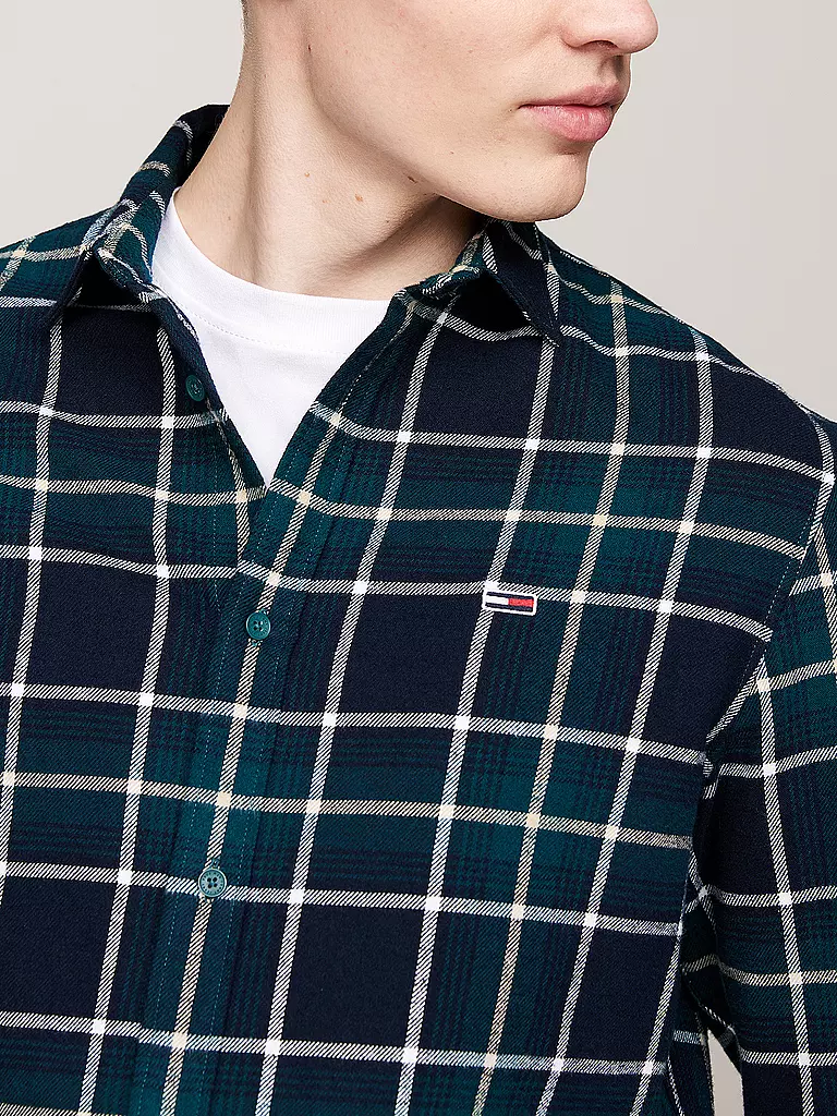 TOMMY JEANS | Flanellhemd  | Blu