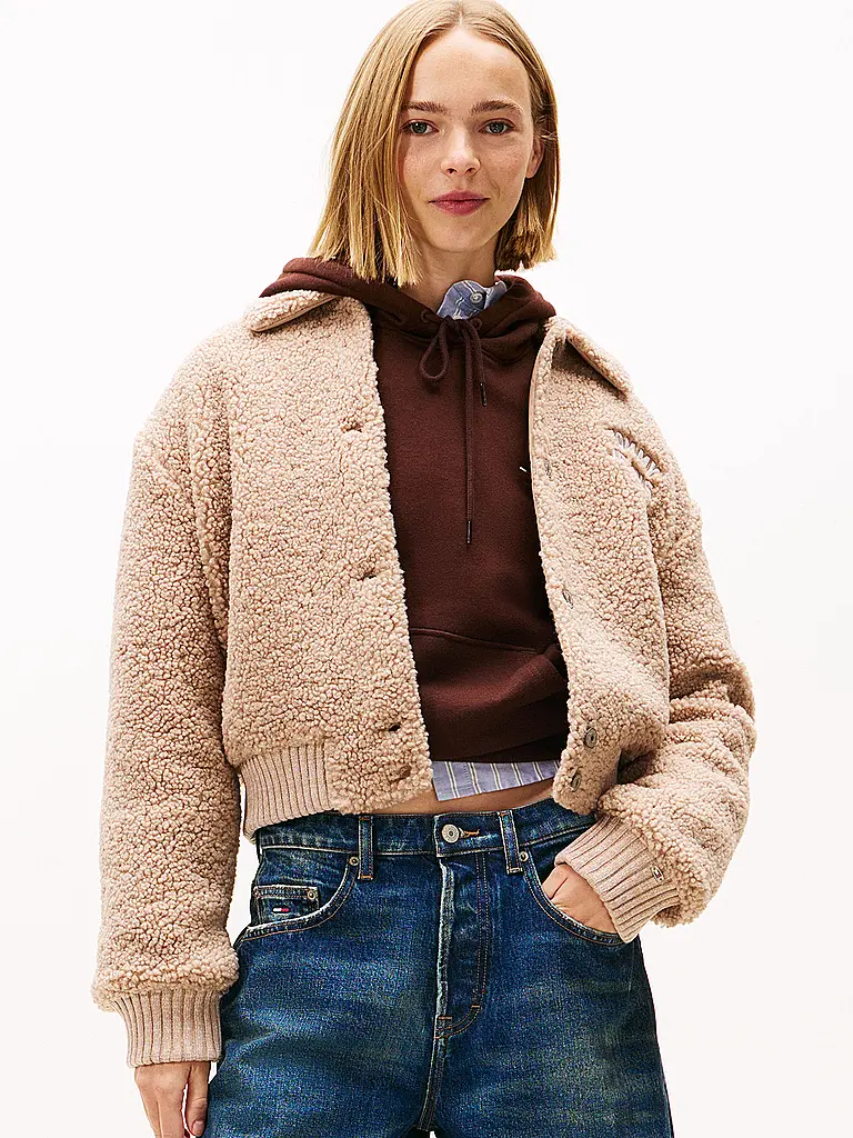 TOMMY JEANS | Giacca effetto pelliccia | 