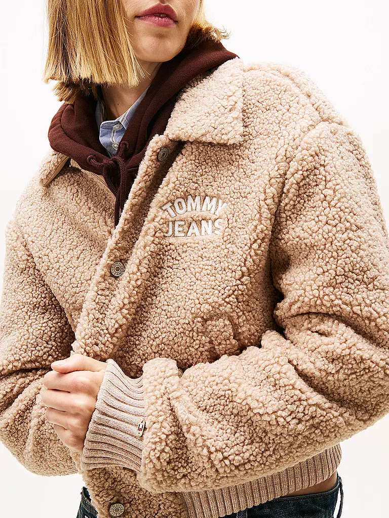 TOMMY JEANS | Giacca effetto pelliccia | 
