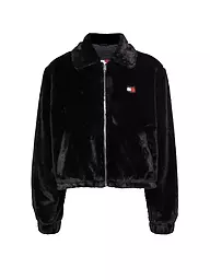 TOMMY JEANS | Giacca in pelliccia sintetica | Nero