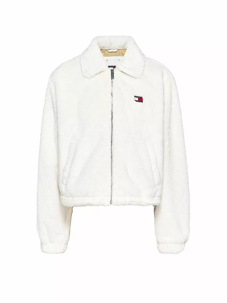 TOMMY JEANS | Giacca in pelliccia sintetica | Bianco