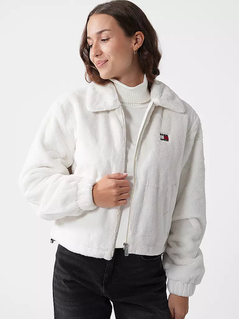 TOMMY JEANS | Giacca in pelliccia sintetica | 