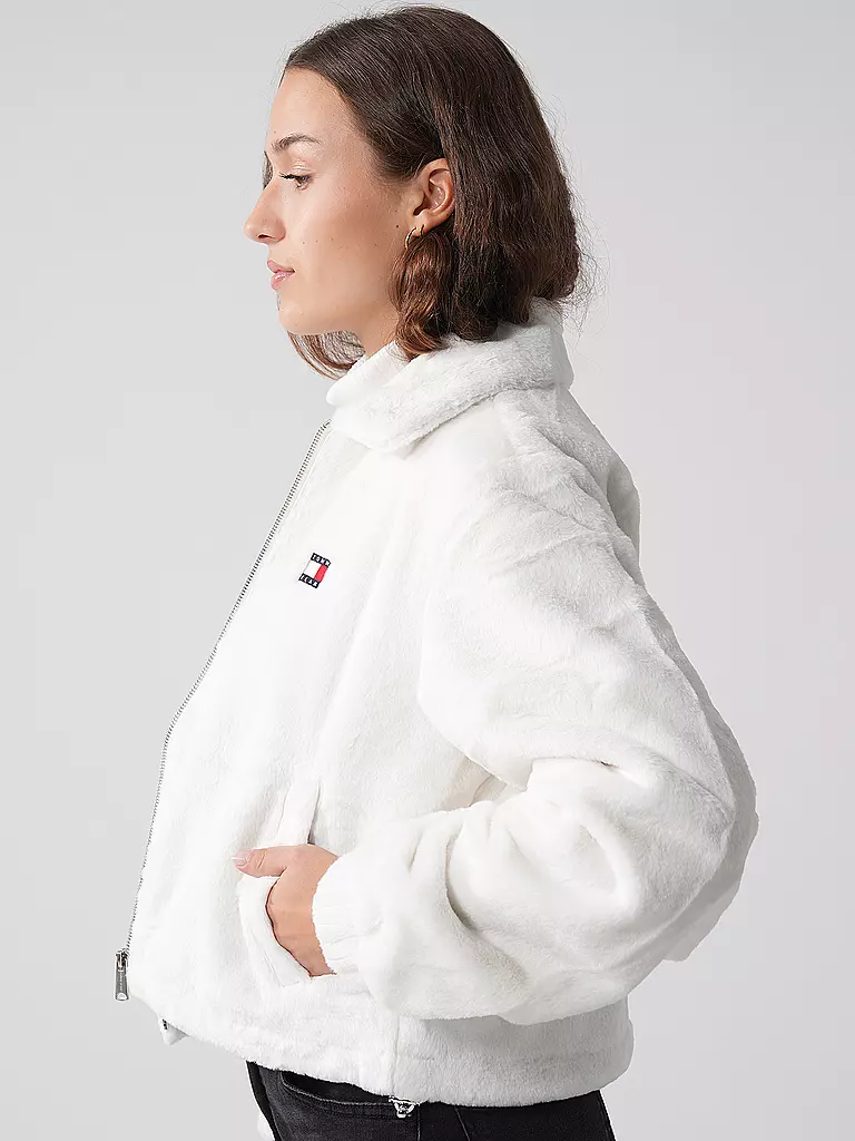 TOMMY JEANS | Giacca in pelliccia sintetica | 