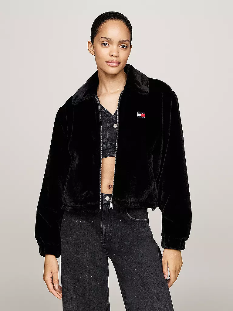 TOMMY JEANS | Giacca in pelliccia sintetica | 