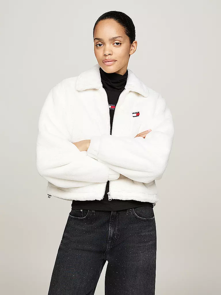 TOMMY JEANS | Giacca in pelliccia sintetica | 