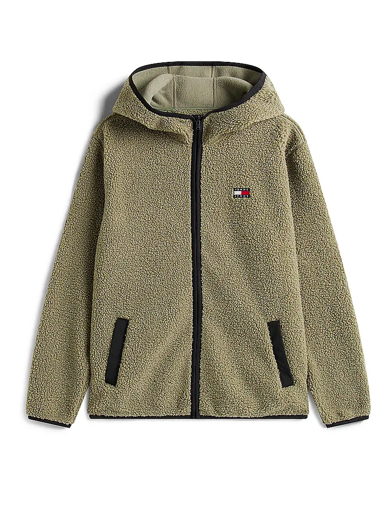 TOMMY JEANS | Giacca in pile | Oliva