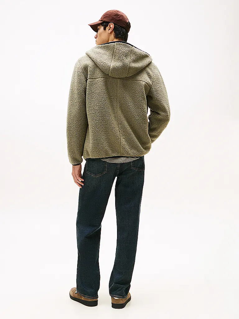 TOMMY JEANS | Giacca in pile | Oliva