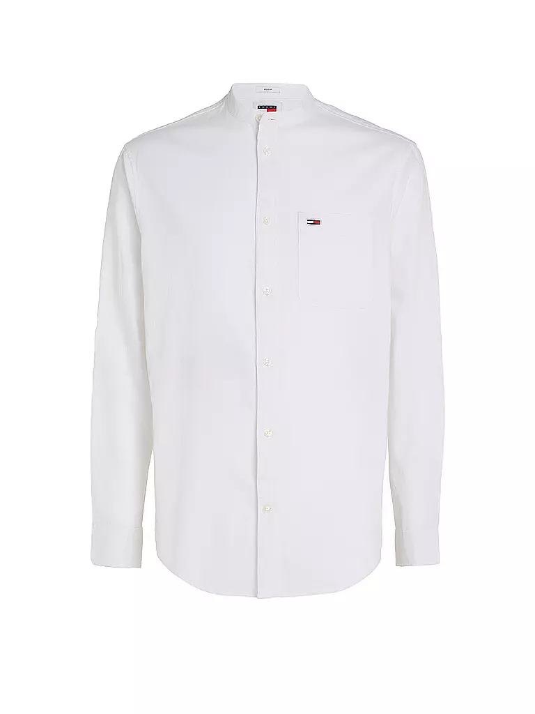 TOMMY JEANS | Hemd Regular Fit  | Bianco