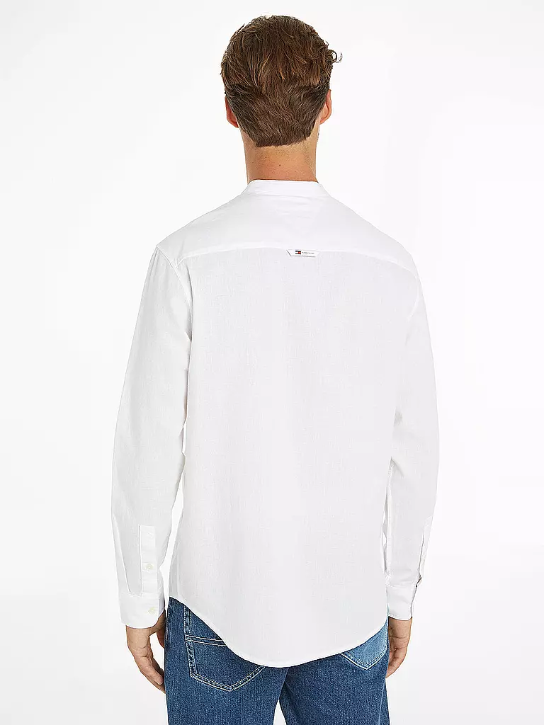 TOMMY JEANS | Hemd Regular Fit  | Bianco