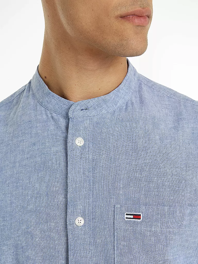 TOMMY JEANS | Hemd Regular Fit  | Blu chiaro