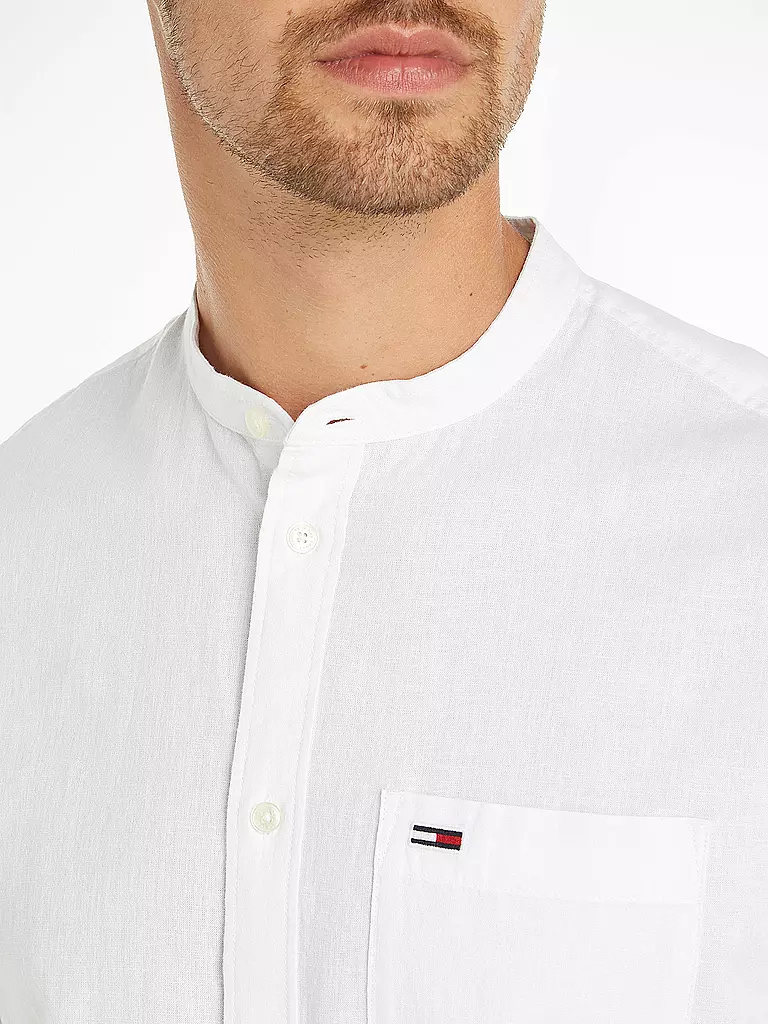 TOMMY JEANS | Hemd Regular Fit  | Bianco