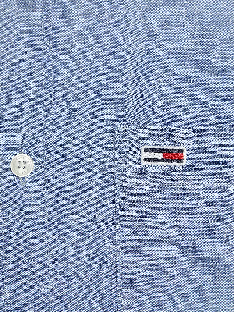 TOMMY JEANS | Hemd Regular Fit  | Blu chiaro