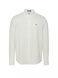 TOMMY JEANS | Hemd Regular Fit | Bianco