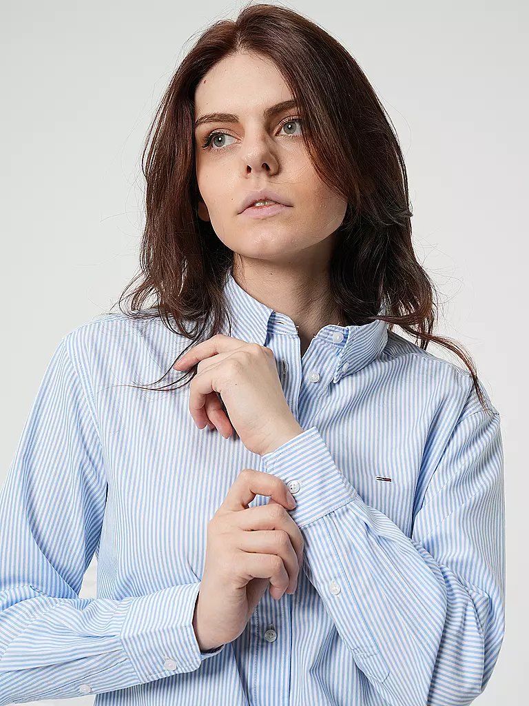 TOMMY JEANS | Hemdbluse  | Blu chiaro