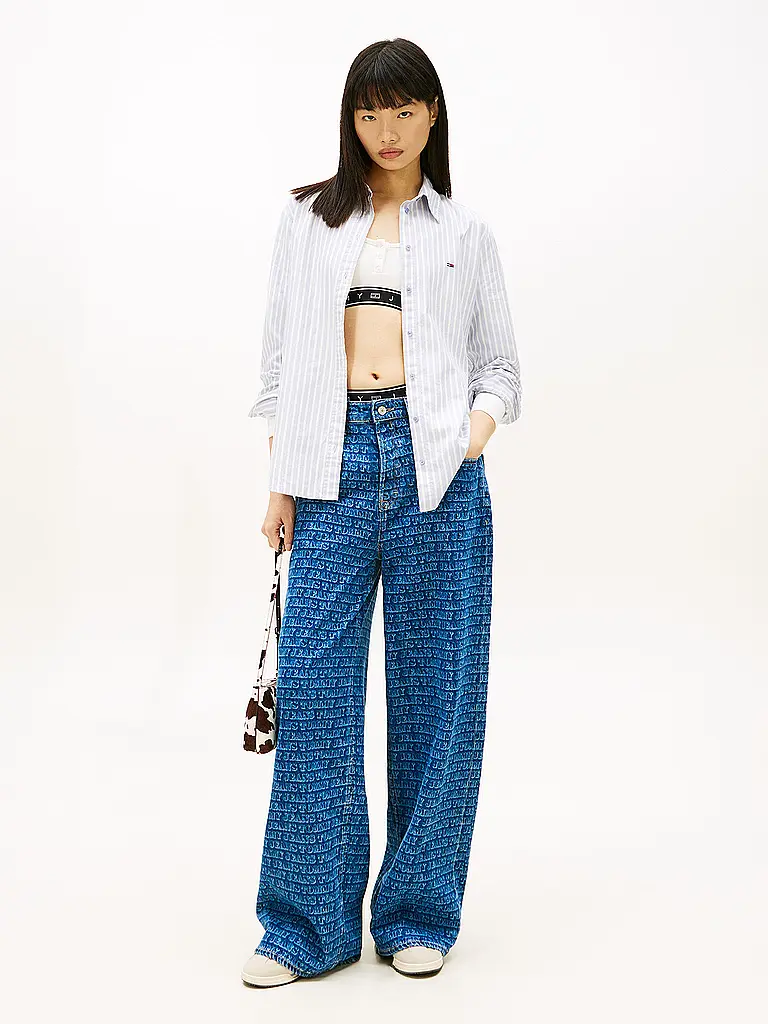 TOMMY JEANS | Hemdbluse | Blu chiaro