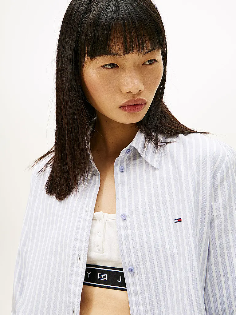 TOMMY JEANS | Hemdbluse | Blu chiaro