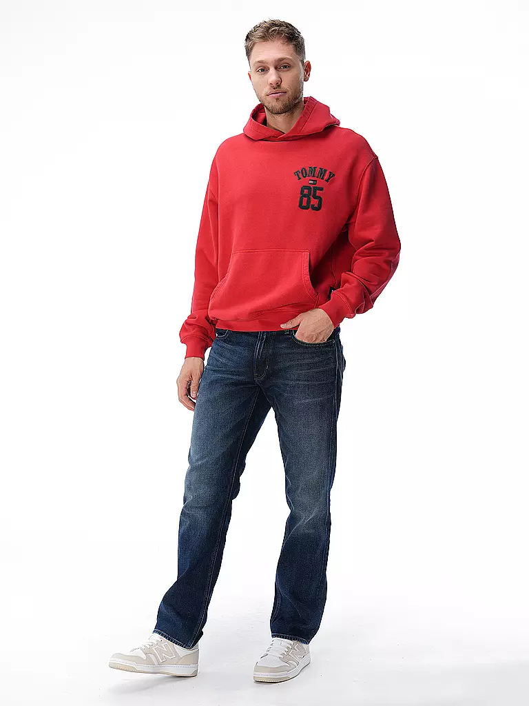 TOMMY JEANS | Kapuzensweater - Hoodie REMASTERED 1985  | Rosso