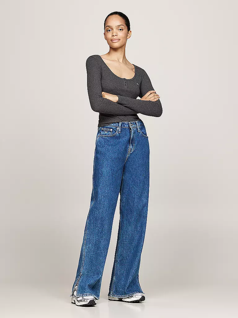 TOMMY JEANS | Langarmshirt | Grigio