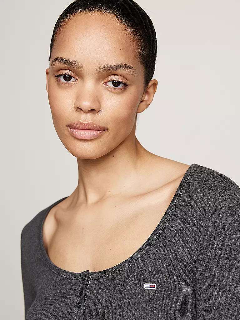 TOMMY JEANS | Langarmshirt | Grigio