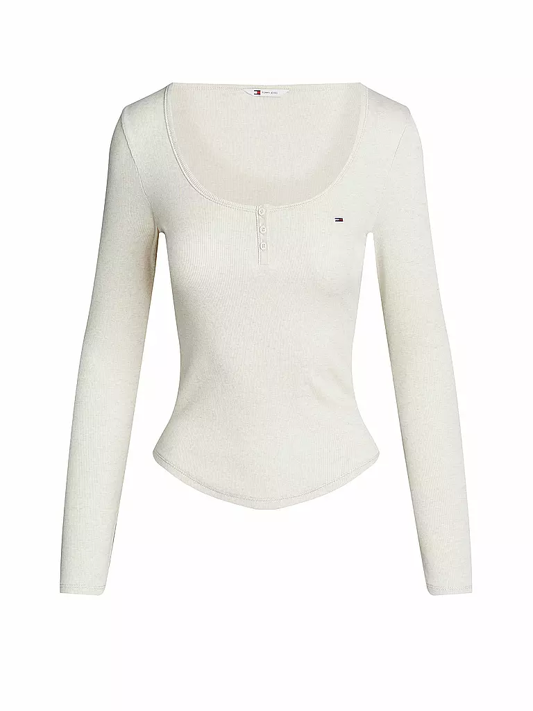 TOMMY JEANS | Maglietta a maniche lunghe | Crema
