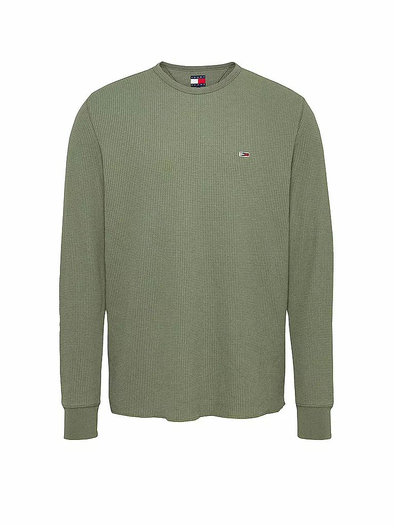 TOMMY JEANS | Maglietta a maniche lunghe | Oliva