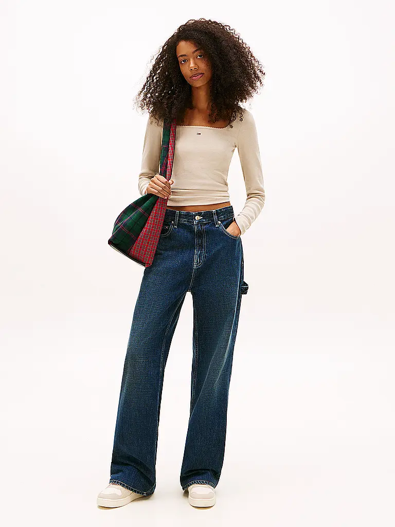 TOMMY JEANS | Maglietta a maniche lunghe | Beige